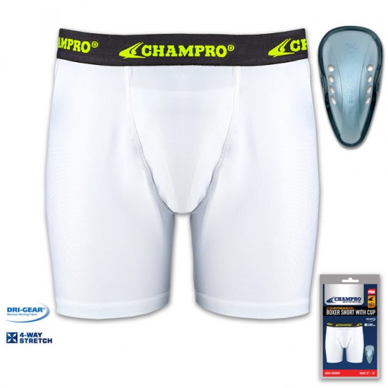 Champro Sports Compression Boxer with Cup: BPS14 - Sale