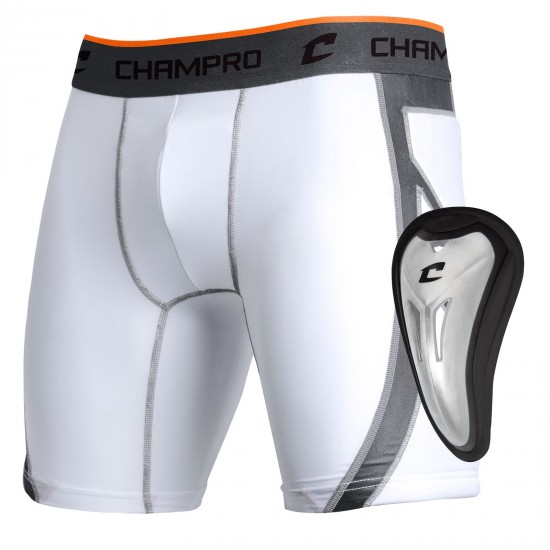Champro Wind Up Compression Sliding Short with Cup: BPS15 - Sale