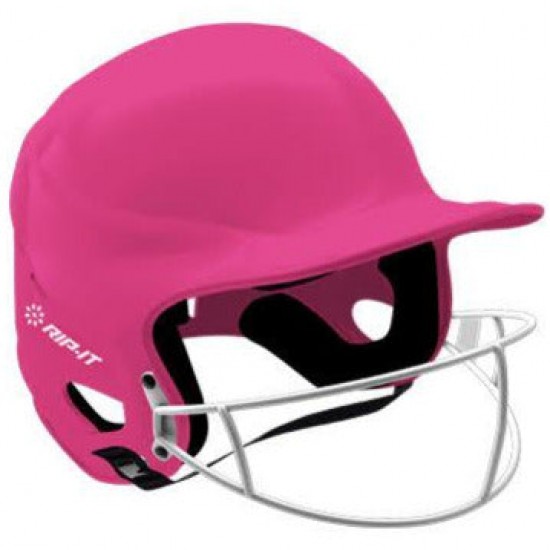 Rip It Vision Youth Matte Fastpitch Softball Batting Helmet with Mask: VISY - Limited Edition