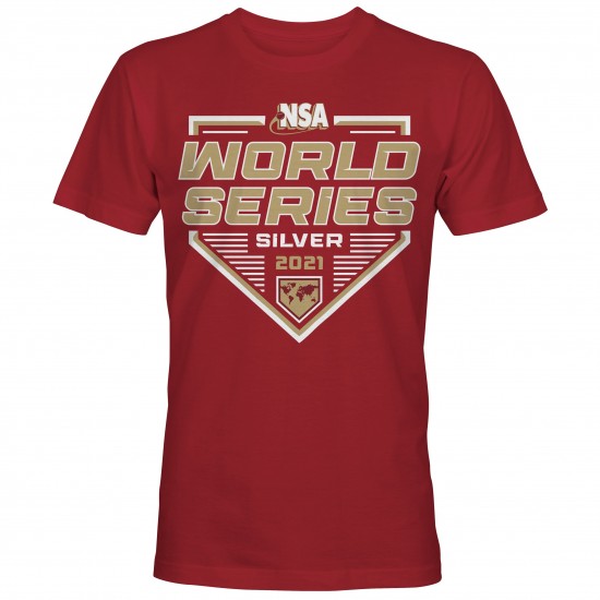 2021 NSA Silver World Series Slowpitch Tournament T-Shirt - Sale